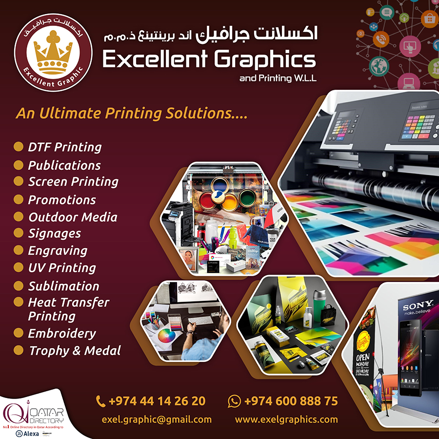 EXCELLENT GRAPHICS WLL in Doha Qatar