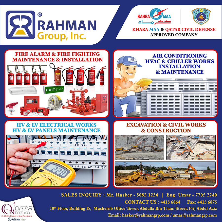 RAHMAN GROUP INC in Doha Qatar