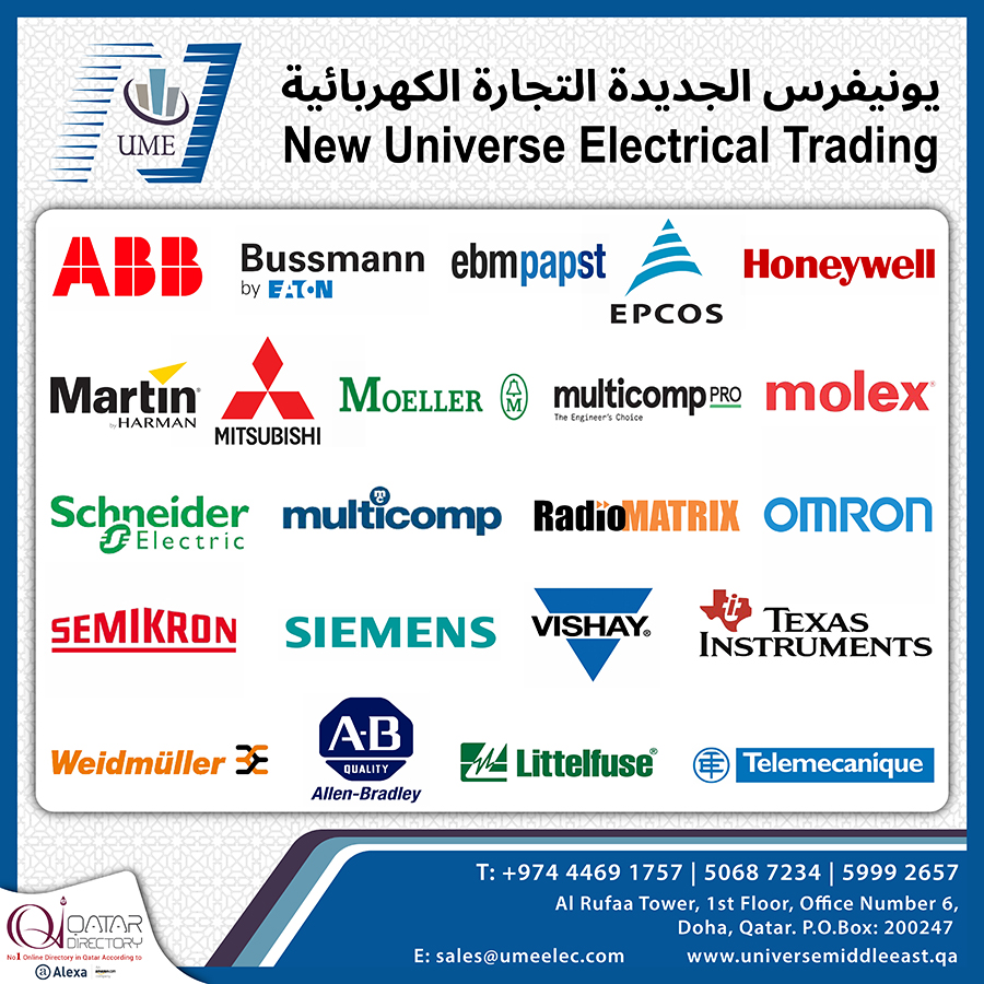 NEW UNIVERSE ELECTRICAL TRADING WLL in Doha Qatar