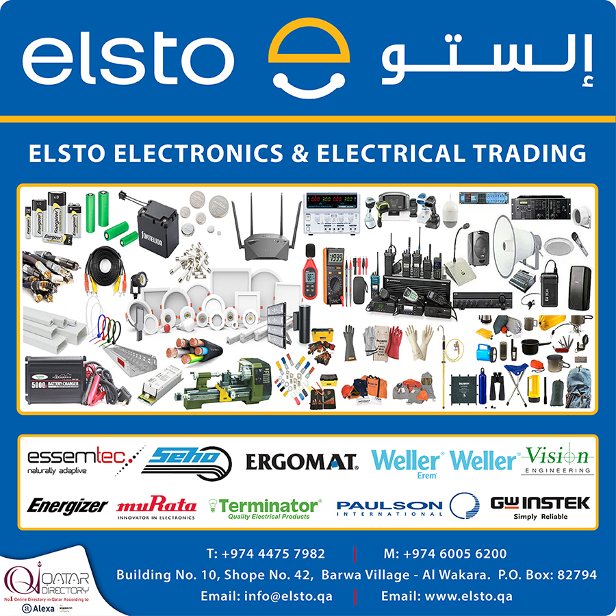 ELSTO ELECTRONICS & ELECTRICAL TRADING  in Doha Qatar