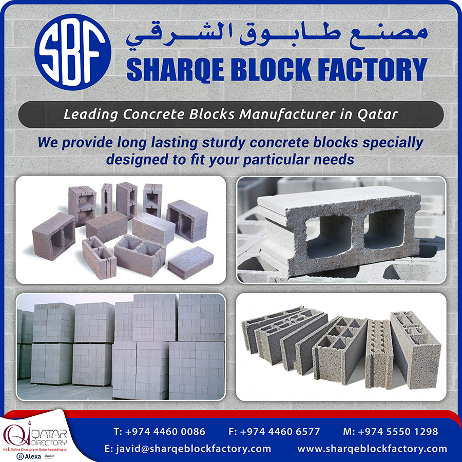 SHARQE BLOCK FACTORY in Doha Qatar