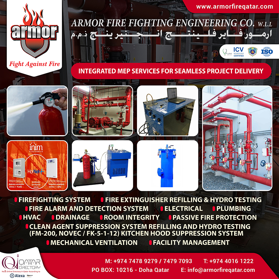 ARMOR FIRE FIGHTING ENGINEERING CO WLL in Doha Qatar