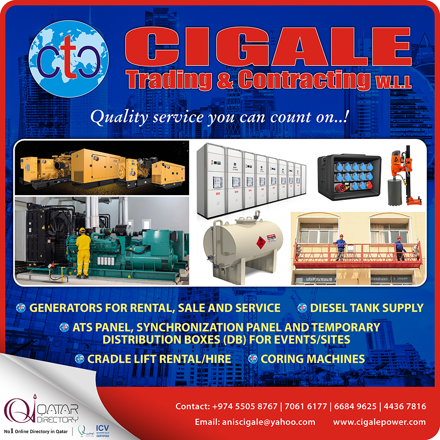 CIGALE TRADING & CONTRACTING WLL in Doha Qatar