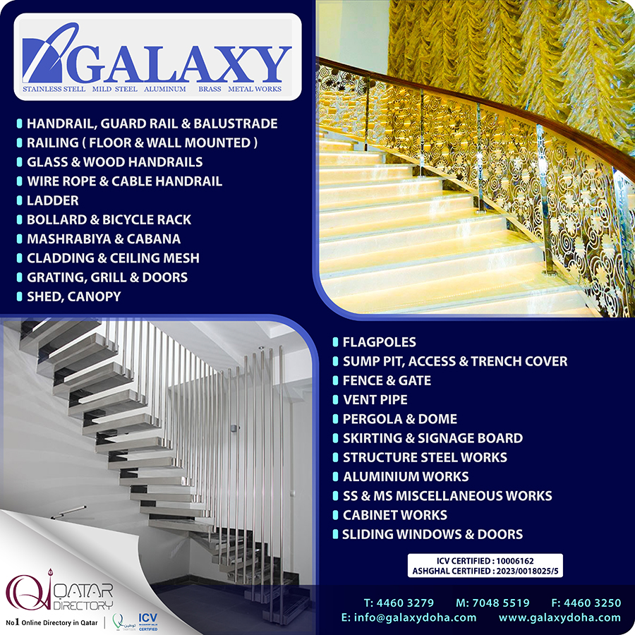 GALAXY STAINLESS STEEL WORKS CO in Doha Qatar