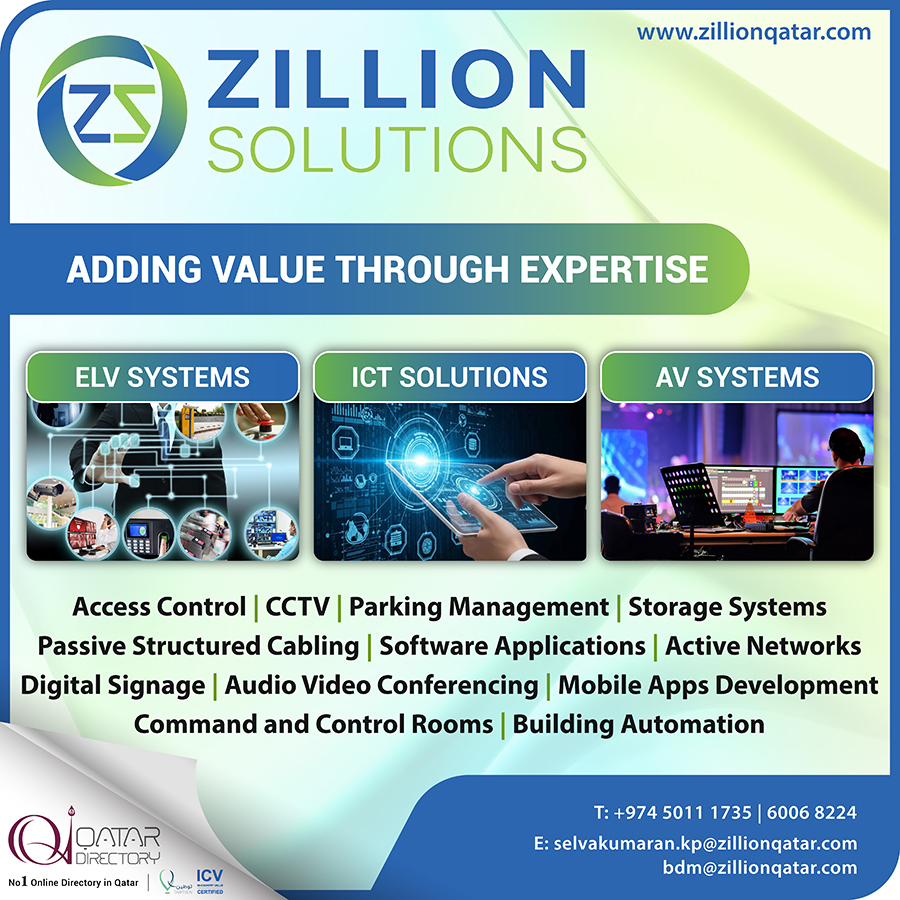 ZILLION SOLUTIONS TRADING in Doha Qatar