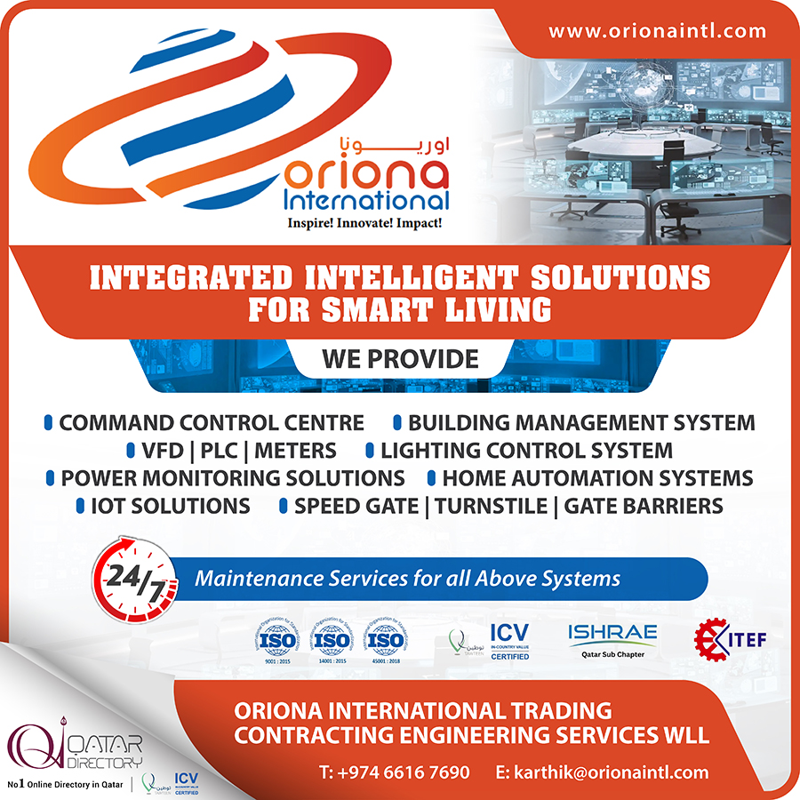 ORIONA INTERNATIONAL TRADING CONTRACTING ENGINEERING SERVICES WLL in Doha Qatar