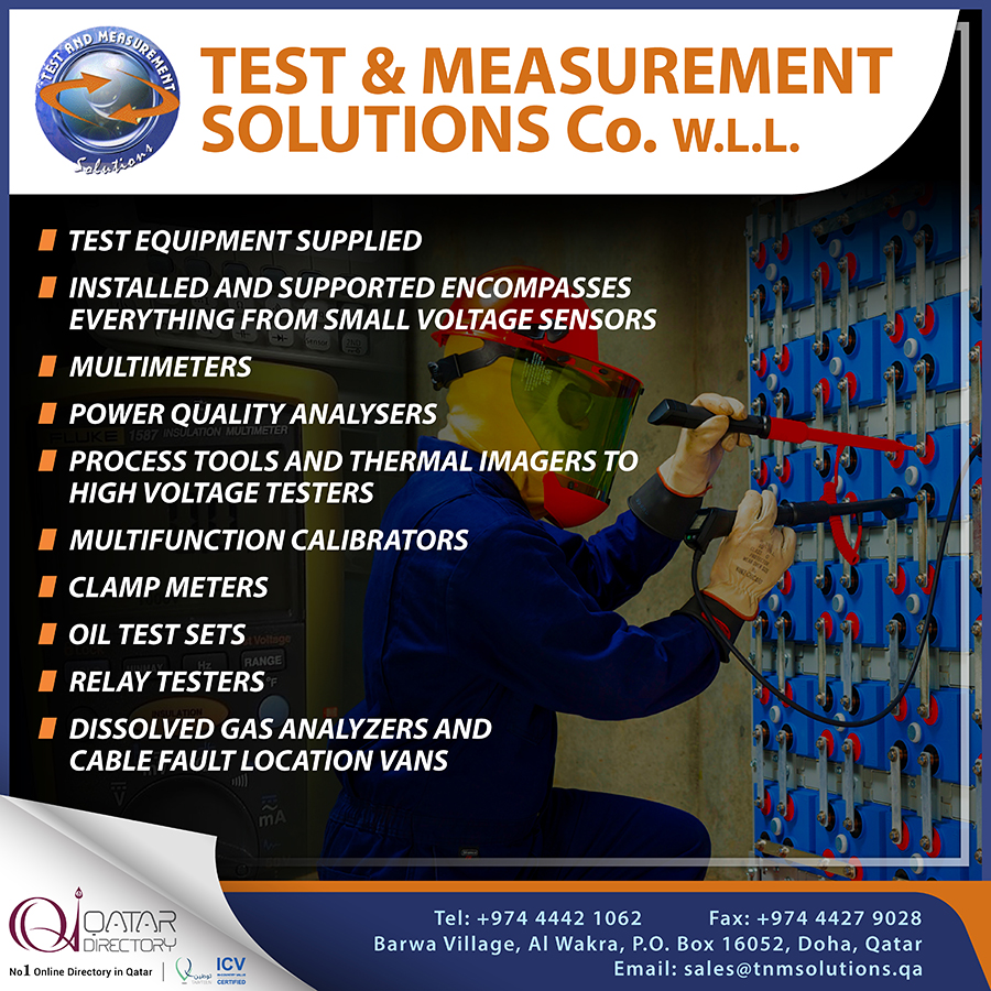 TEST & MEASUREMENT SOLUTIONS CO WLL in Doha Qatar