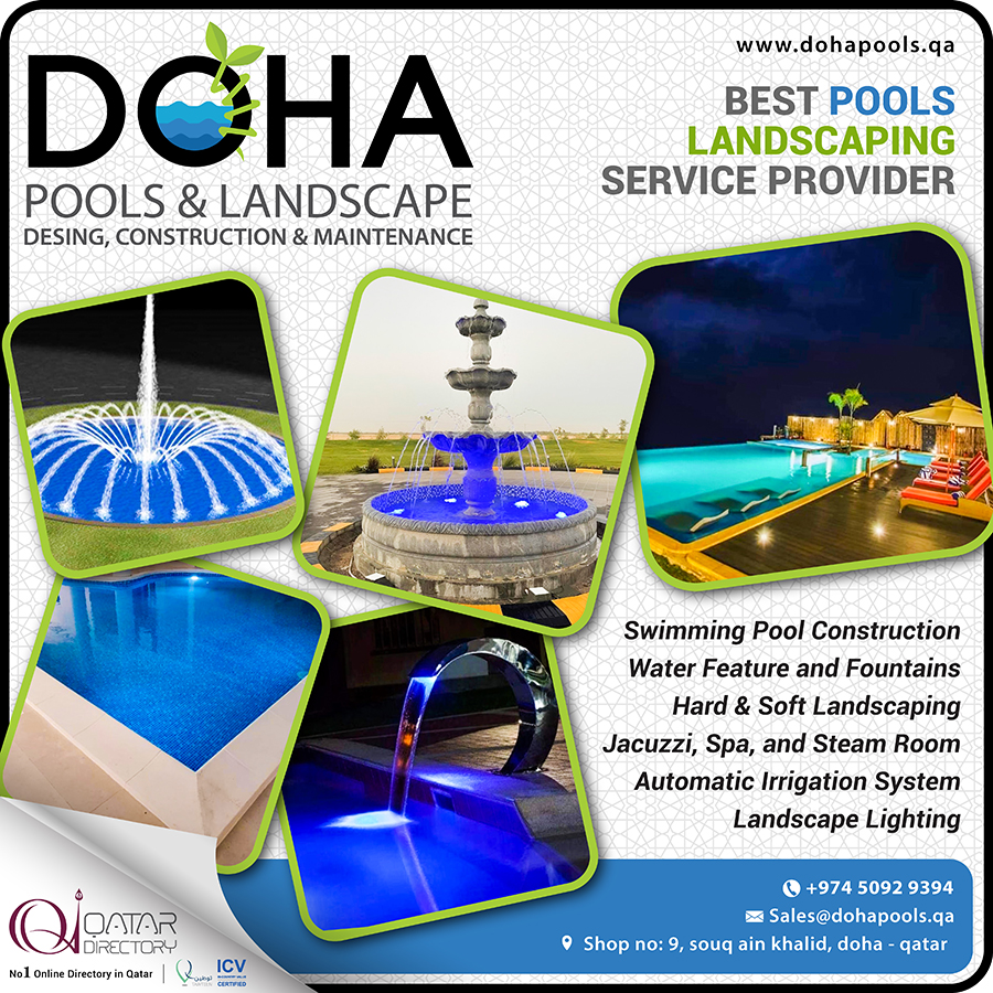 DOHA POOLS & LANDSCAPE WLL in Doha Qatar