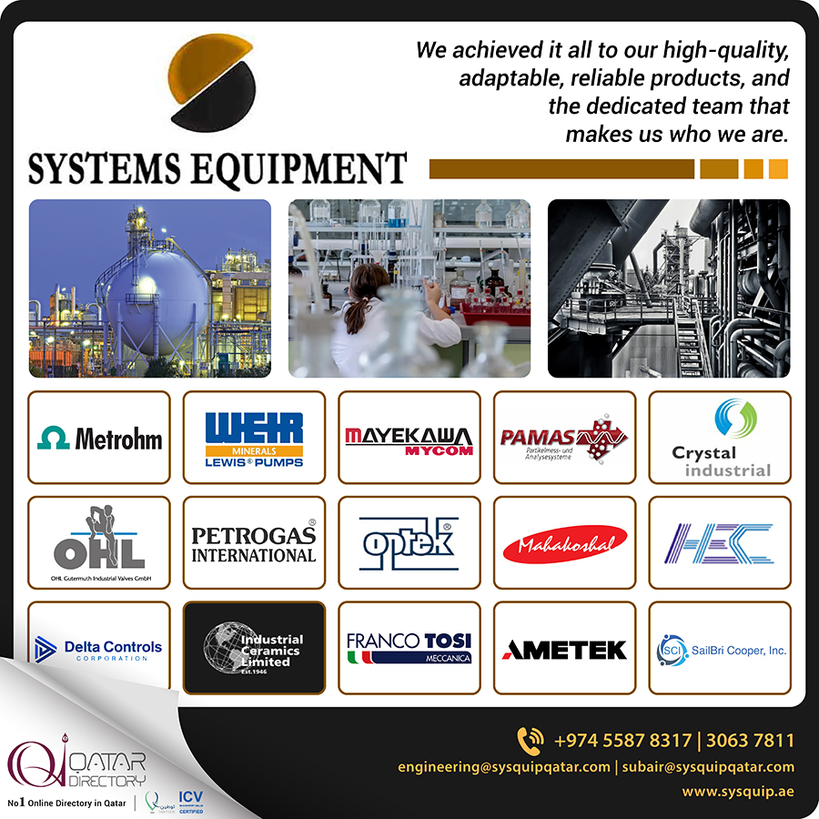 SYSTEM WA EQUIPMENT in Doha Qatar