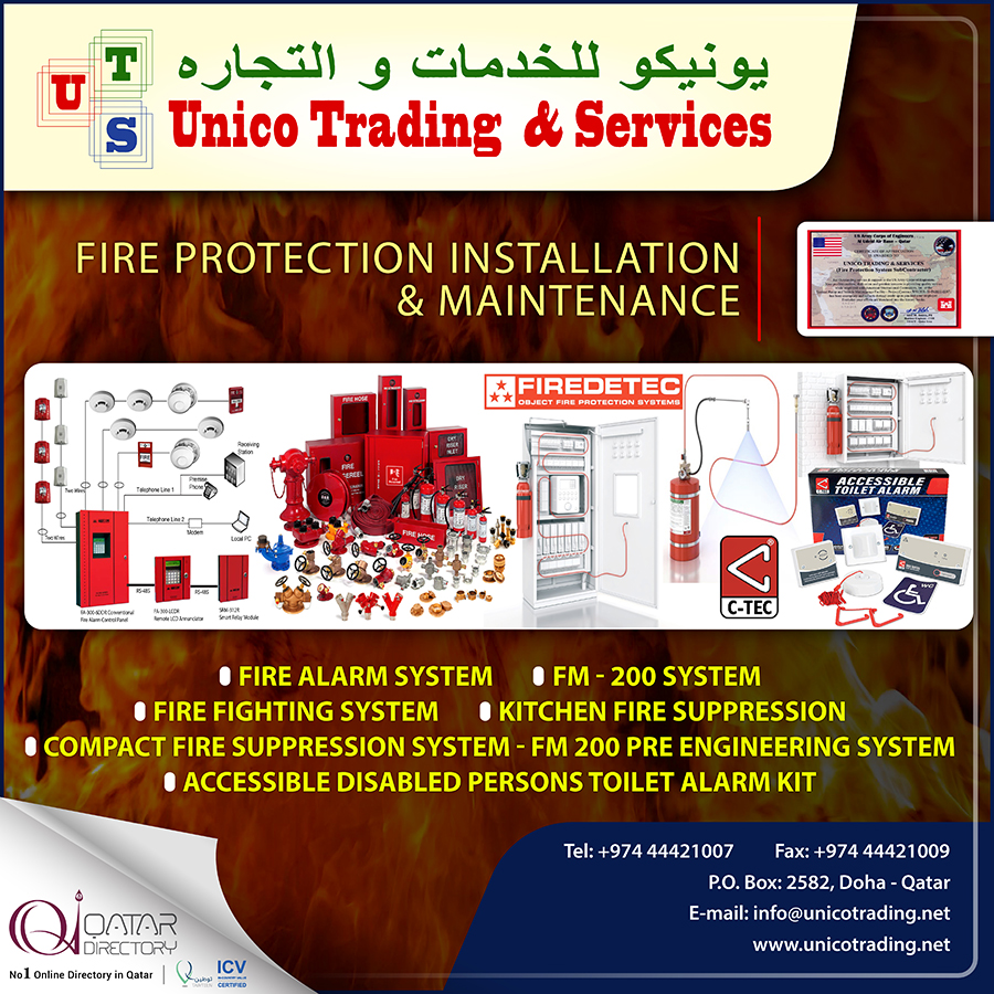 UNICO TRADING & SERVICES in Doha Qatar