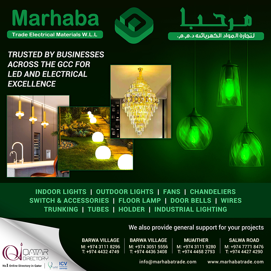MARHABA TRADE ELECTRICAL MATERIALS WLL in Doha Qatar