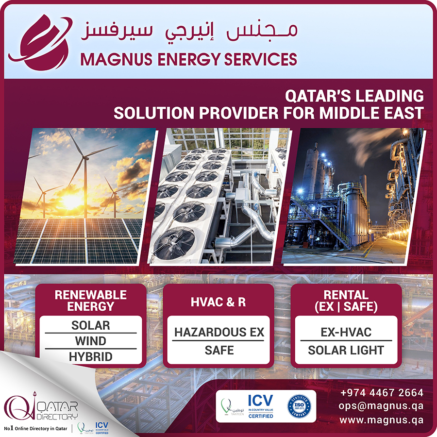MAGNUS ENERGY SERVICES in Doha Qatar