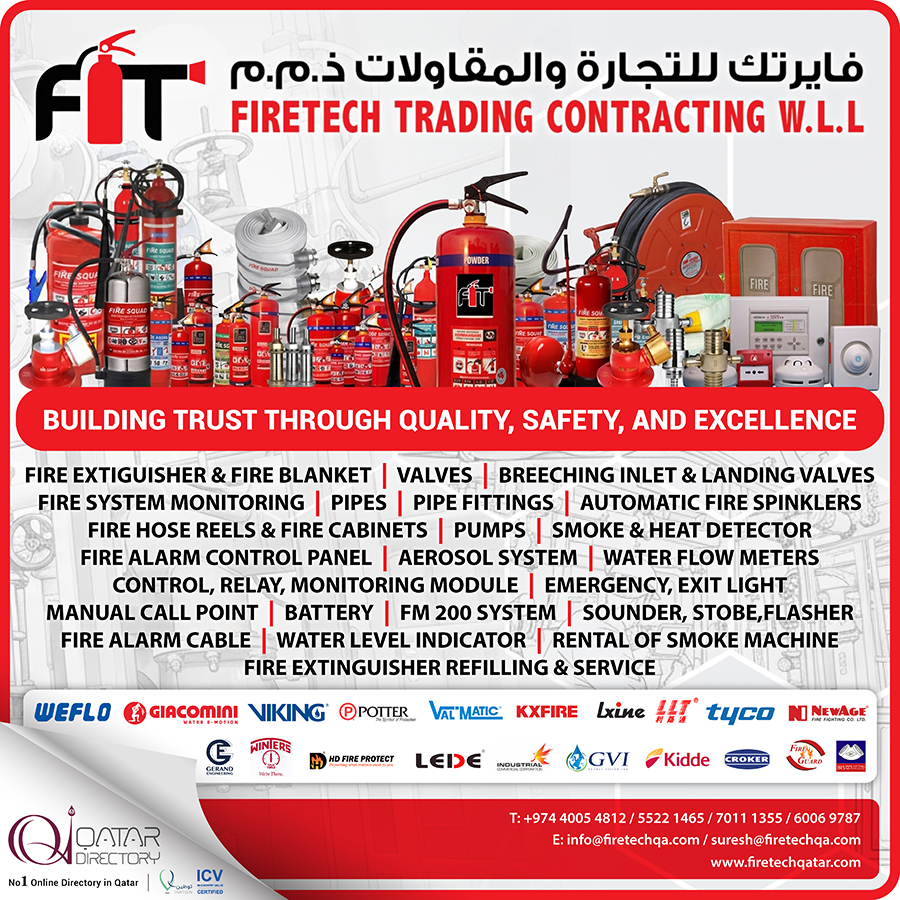 FIRETECH TRADING CONTRACTING WLL in Doha Qatar