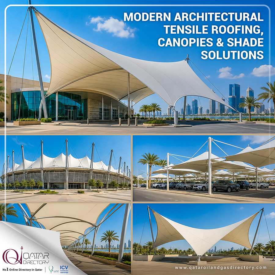TENSILE MEMBRANE STRUCTURES in Doha Qatar