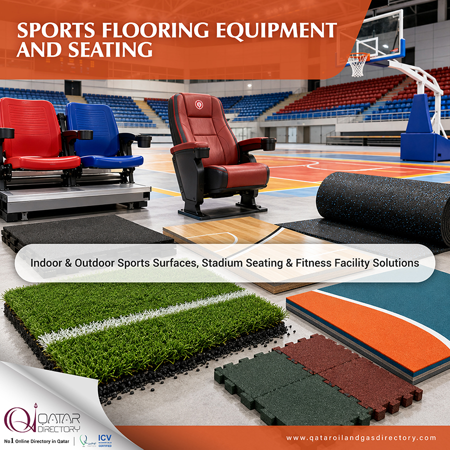 SPORTS FLOORING EQUIPMENT AND SEATING in Doha Qatar