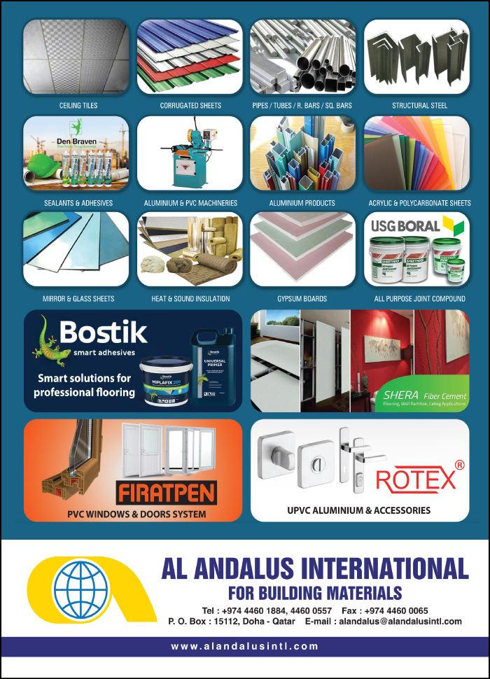 AL ANDALUS INTERNATIONAL FOR BUILDING MATERIALS in Doha Qatar