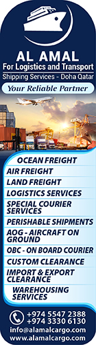 AL AMAL LOGISTICS & TRANSPORT  in Doha Qatar