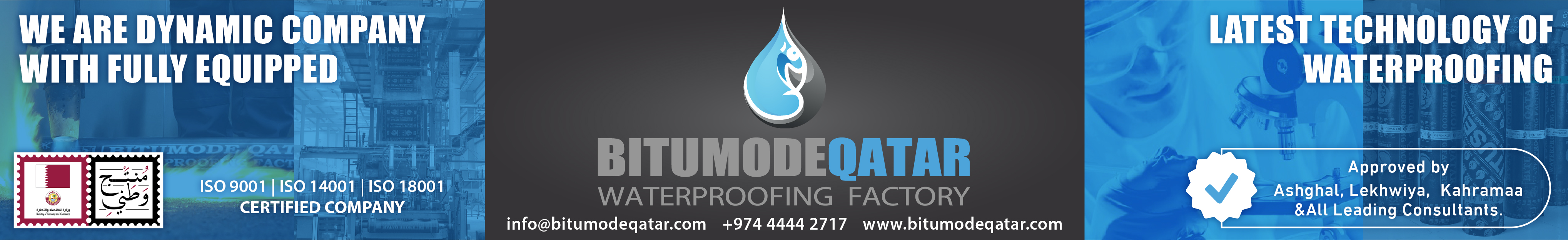BITUMODE QATAR WATERPROOFING FACTORY in Doha Qatar