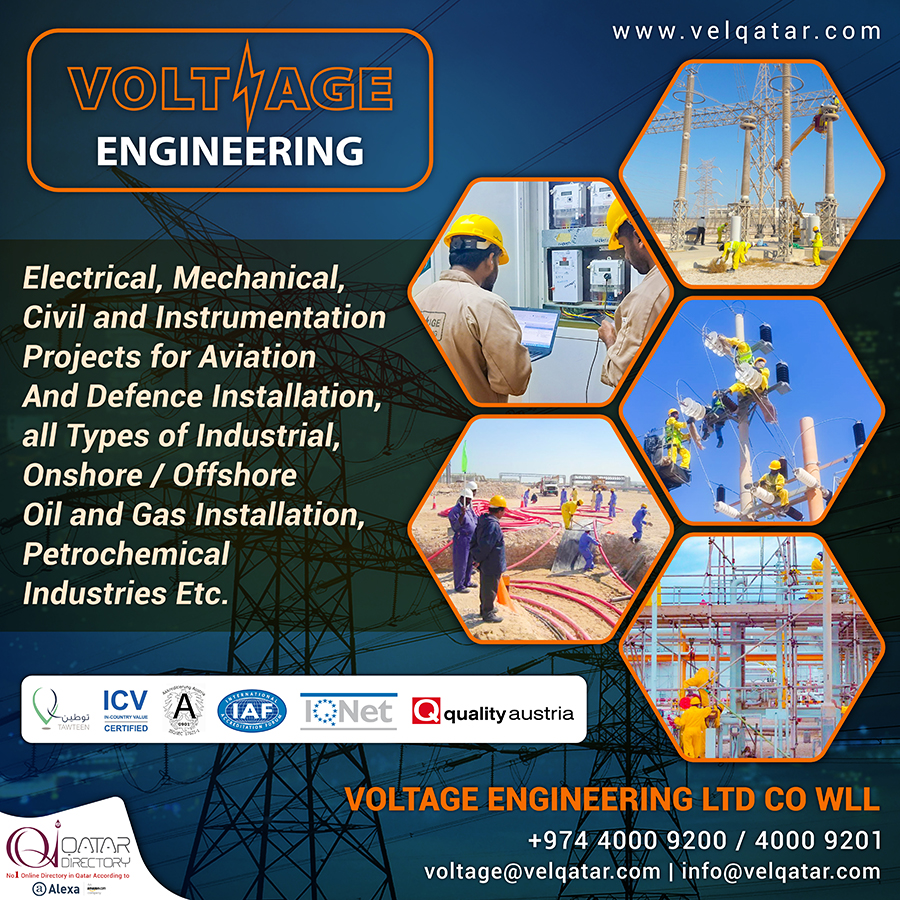 VOLTAGE ENGINEERING LTD CO WLL in Doha Qatar