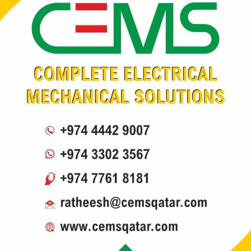 CEMS QATAR ( COMPLETE ELECTRICAL & MECHANICAL SOLUTIONS WLL ) in Doha Qatar